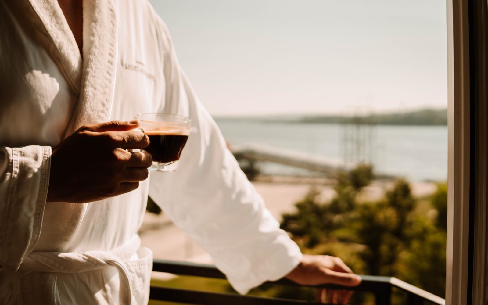 Chambre Luxe vue fleuve Auberge Saint-Antoine Relais & Châteaux