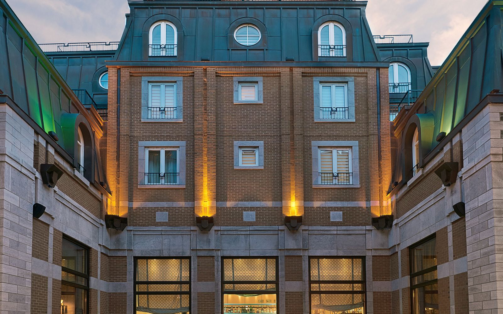 Auberge Saint-Antoine vu de l'extérieur